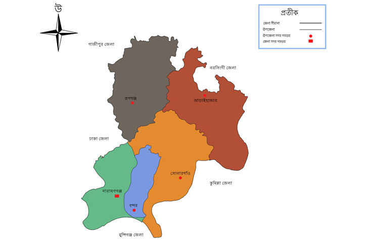 Narayangonj Map Narayangonj Map