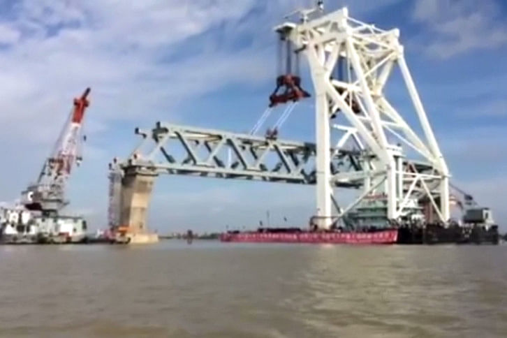 Padma Bridge span Padma Bridge span