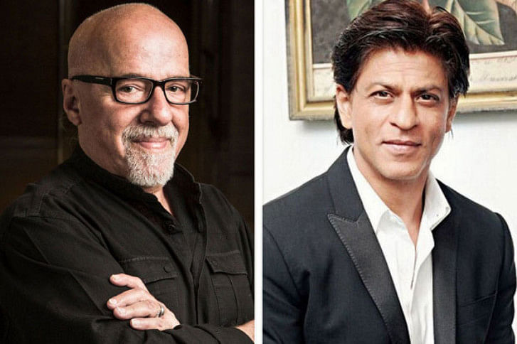 Paulo Coelho and Shah Rukh Khan Paulo Coelho and Shah Rukh Khan