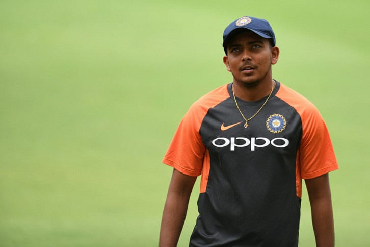 prithvi shaw prithvi shaw