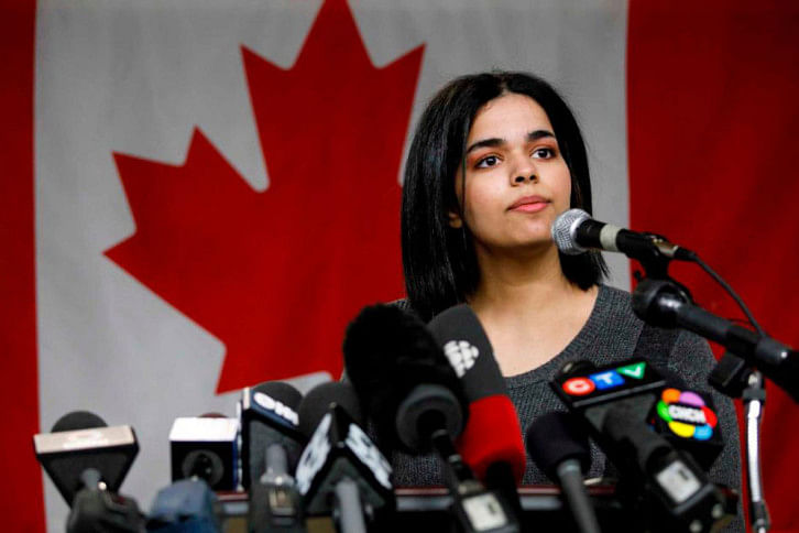 Rahaf Mohammed al-Qunun Rahaf Mohammed al-Qunun