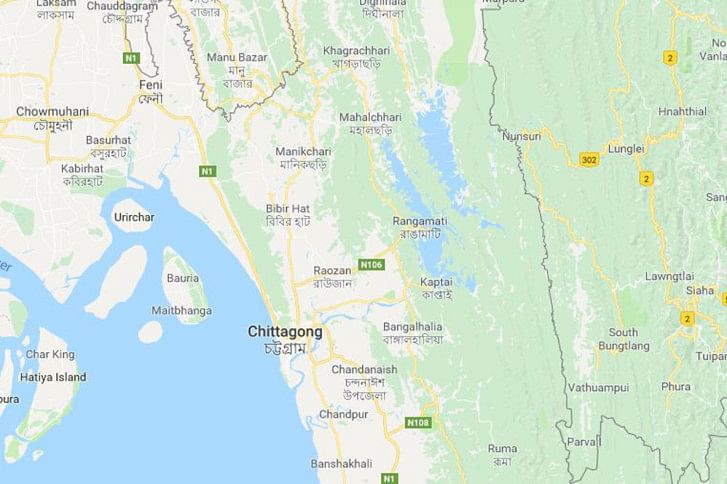 Rangamati map Rangamati map