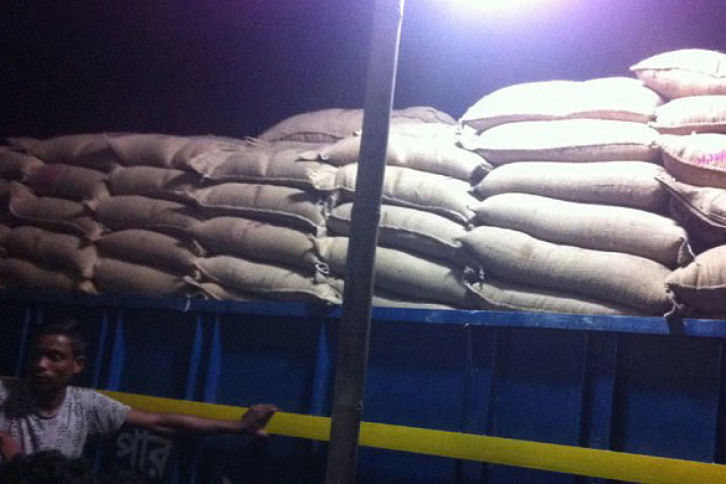 Rice seized Rice seized