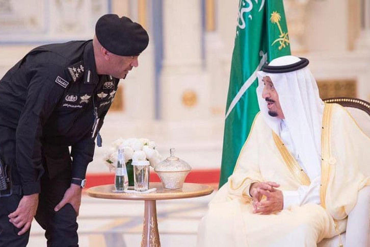 Saudi King's bodyguard Saudi King's bodyguard