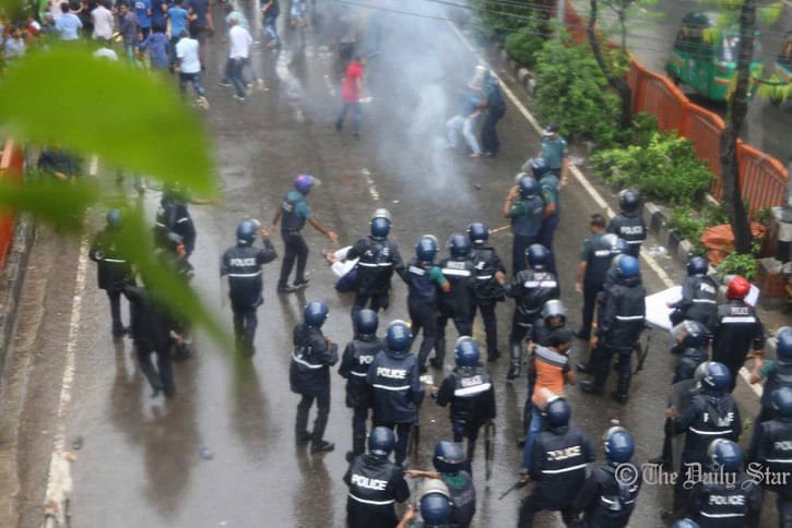Shahbagh clash Shahbagh clash
