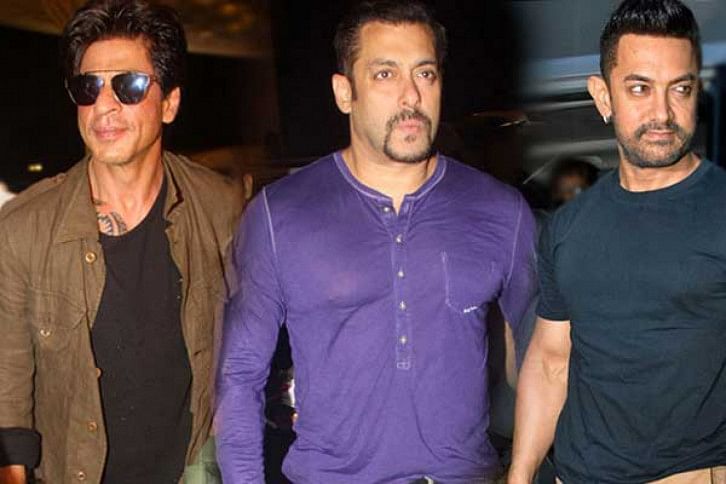 Shahrukh Khan Aamir Khan and Salman Khan Shahrukh Khan Aamir Khan and Salman Khan