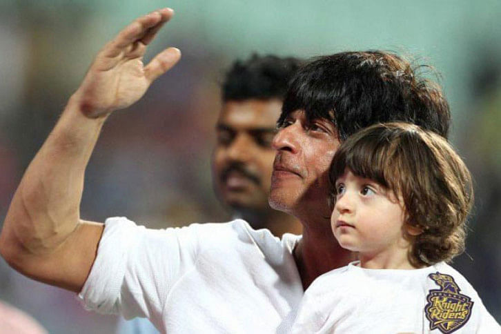 Shahrukh Khan and AbRam Shahrukh Khan and AbRam