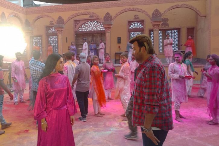 Shakib Khan and Nusrat Faria Shakib Khan and Nusrat Faria