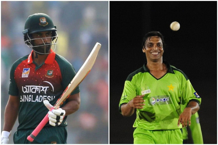 Tamim Iqbal & Shoaib Akhter Tamim Iqbal & Shoaib Akhter