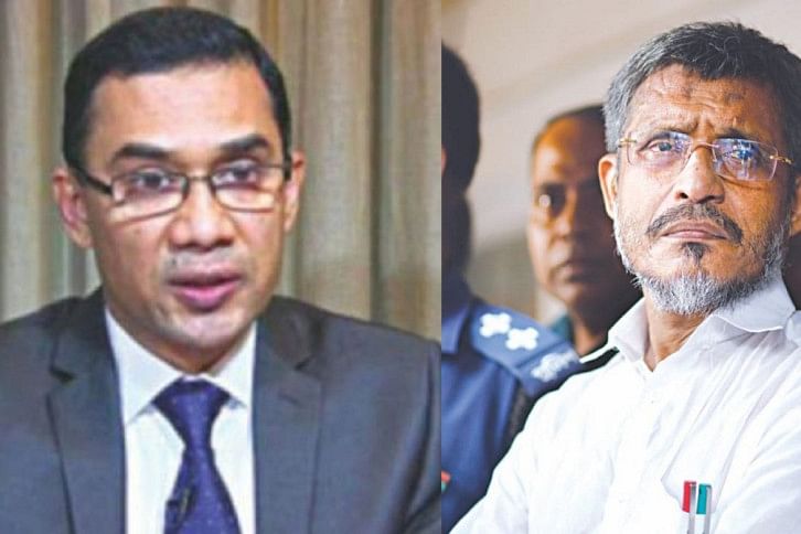 তারেক রহমান ও লুৎফুজ্জামান বাবর তারেক রহমান ও লুৎফুজ্জামান বাবর