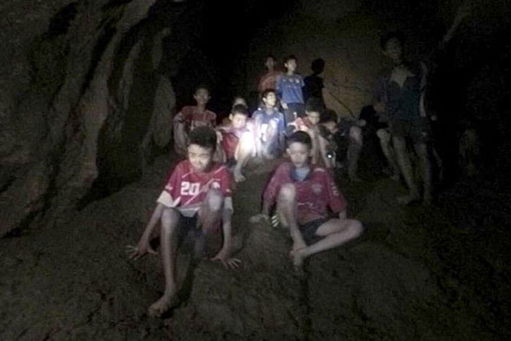 Thai children stuck in cave Thai children stuck in cave
