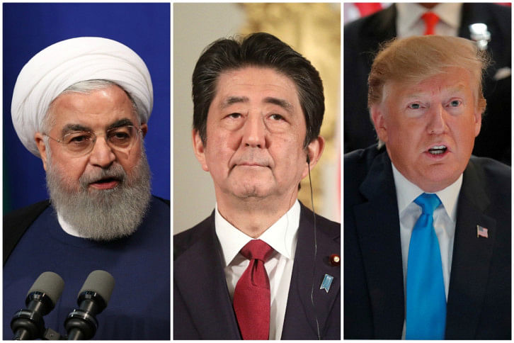 Rouhani, Abe and Trump Rouhani, Abe and Trump