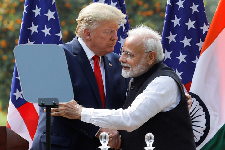 Trump and Modi Trump and Modi