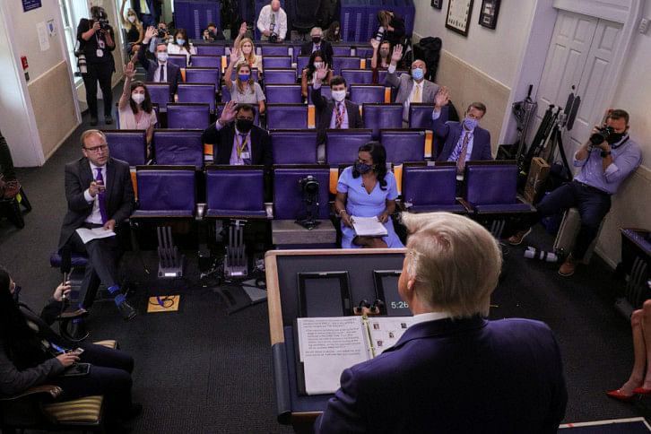 Trump corona briefing Trump corona briefing