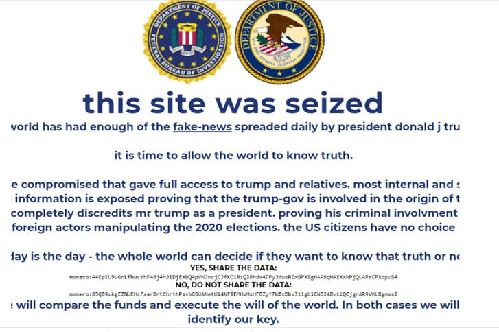 Trump website Trump website