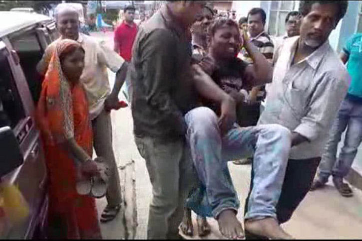 Violence at WB local polls Violence at WB local polls