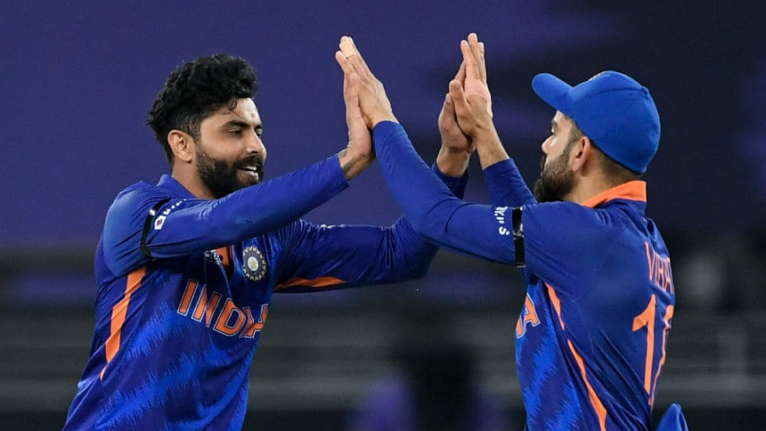 Ravindra Jadeja & Virat Kohli Ravindra Jadeja & Virat Kohli