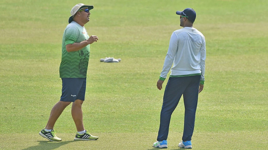 Russell Doming & Shakib Al hasan Russell Doming & Shakib Al hasan