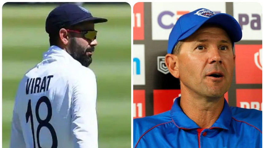 virat kohli and ricky ponting virat kohli and ricky ponting