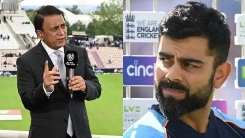sunil gavaskar and virat kohli sunil gavaskar and virat kohli