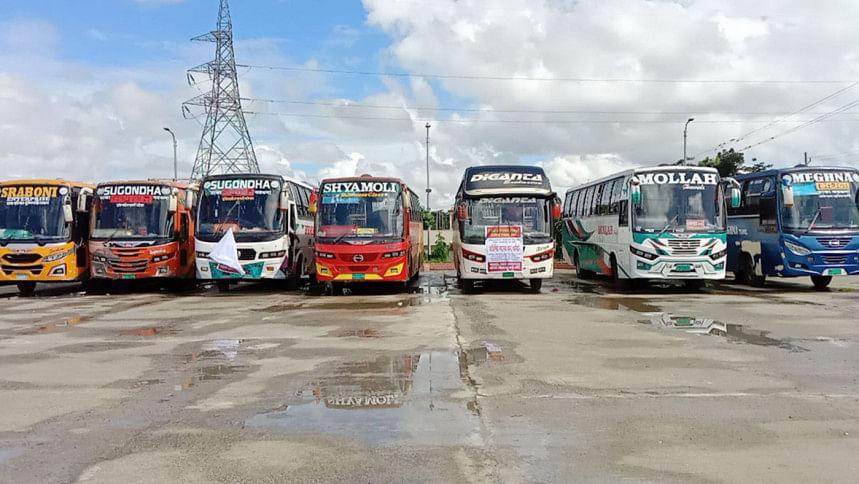 এবার পটুয়াখালী ও বরগুনায় বাস ধর্মঘট এবার পটুয়াখালী ও বরগুনায় বাস ধর্মঘট