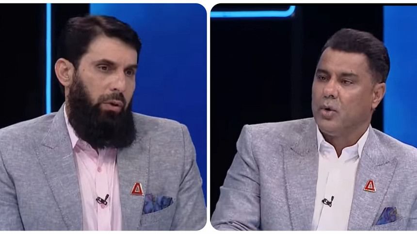 Misbah-ul-Haq & Waqar Younis Misbah-ul-Haq & Waqar Younis