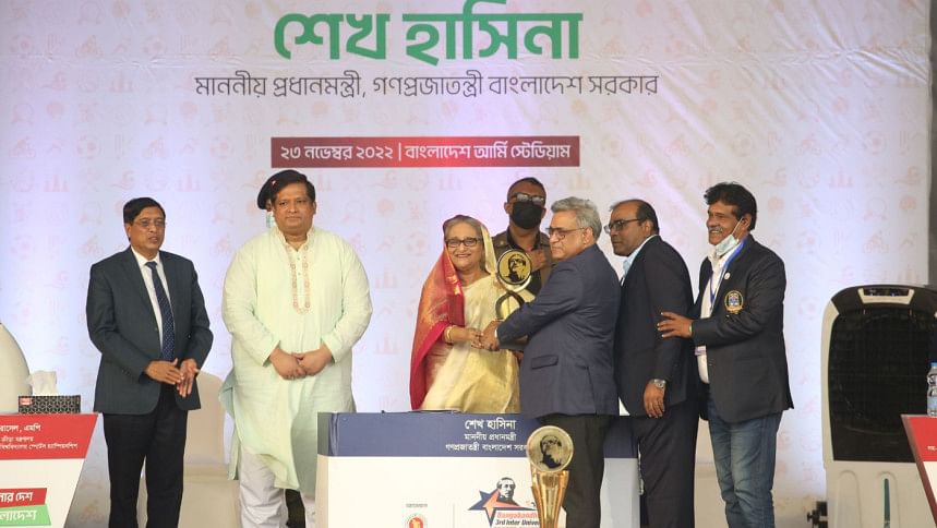 আন্তঃবিশ্ববিদ্যালয় স্পোর্টসে ‘ফেয়ার প্লে’ পুরস্কার পেল ঢাবি আন্তঃবিশ্ববিদ্যালয় স্পোর্টসে ‘ফেয়ার প্লে’ পুরস্কার পেল ঢাবি