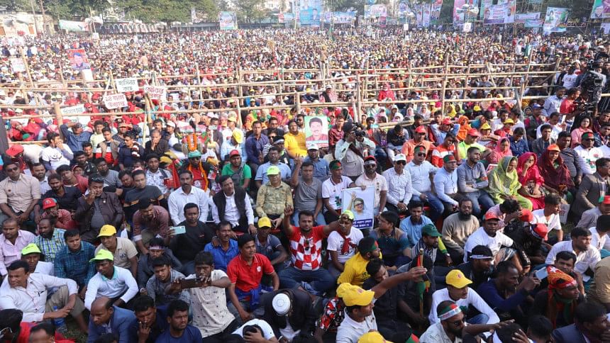 রাজশাহী বিএনপি গণসমাবেশ রাজশাহী বিএনপি গণসমাবেশ