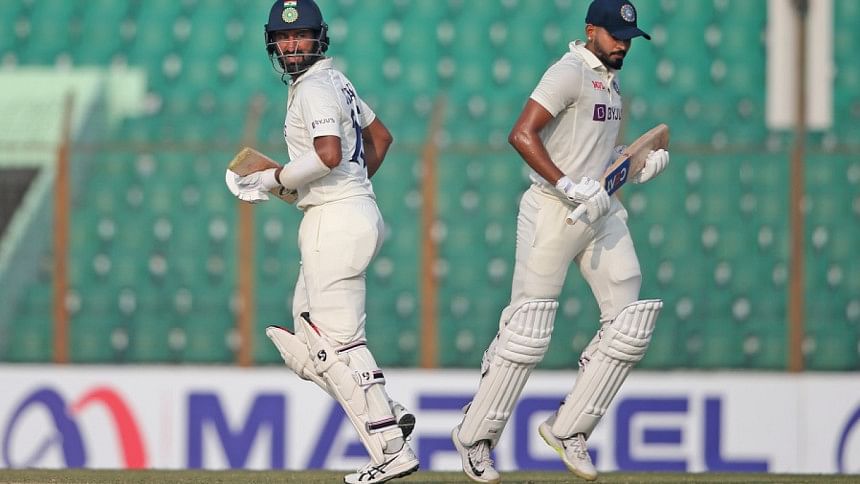 Cheteshwar Pujara & Shreyas Iyer Cheteshwar Pujara & Shreyas Iyer
