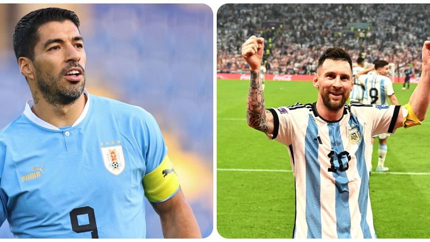 Luis Suarez & Lionel Messi Luis Suarez & Lionel Messi