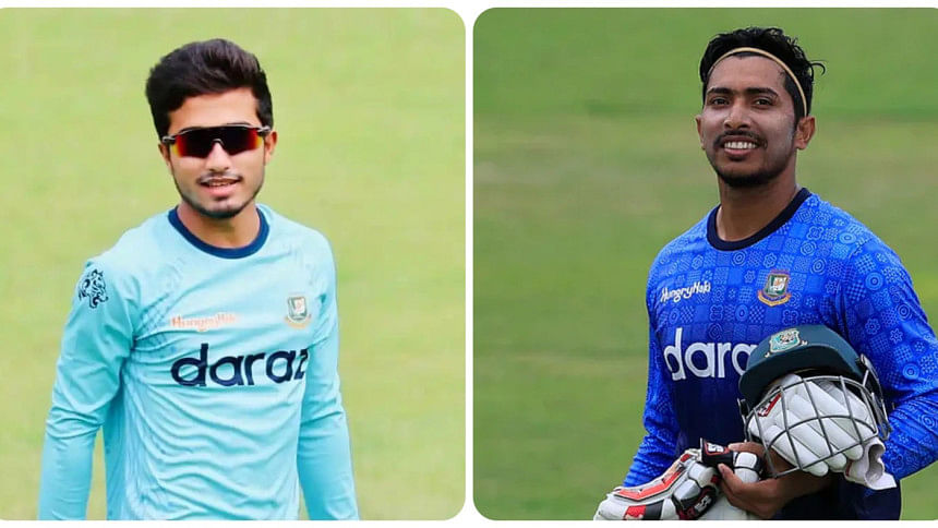 Afif Hossain & Soumya Sarkar Afif Hossain & Soumya Sarkar