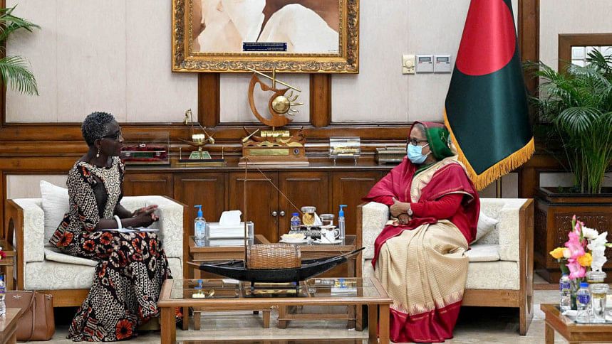 প্রধানমন্ত্রী, শেখ হাসিনা, আইএমএফ, আইএমএফ, প্রধানমন্ত্রী