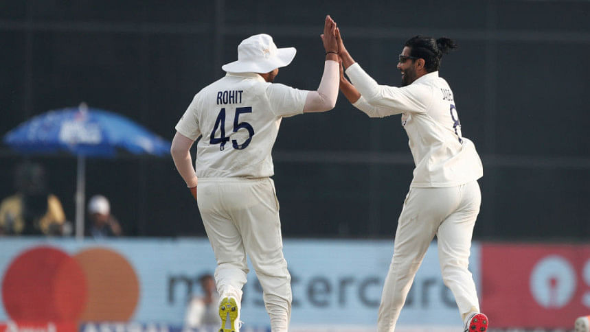 Ravindra Jadeja & Rohit Sharma Ravindra Jadeja & Rohit Sharma