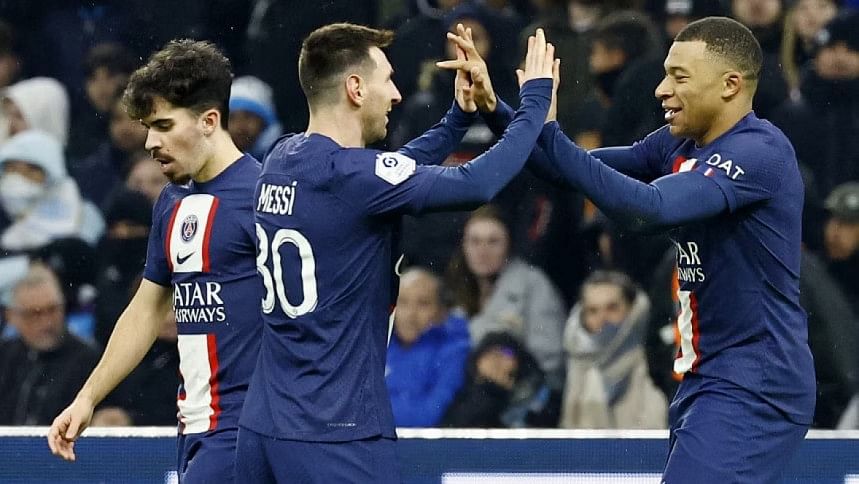 Messi, Mbappe Messi, Mbappe