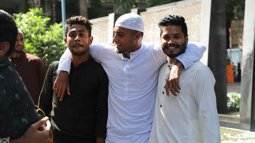 Bangladesh footballers Eid Bangladesh footballers Eid