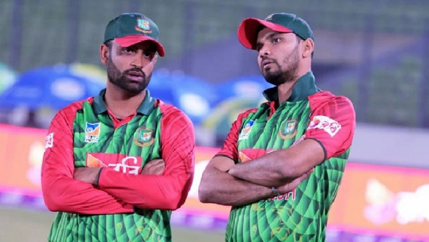 Tamim Iqbal & Mashrafe mortaza Tamim Iqbal & Mashrafe mortaza