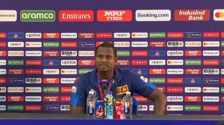 Angelo Mathews বাংলাদেশ ও সাকিবের জন্য এটা কলঙ্কজনক: ম্যাথিউস