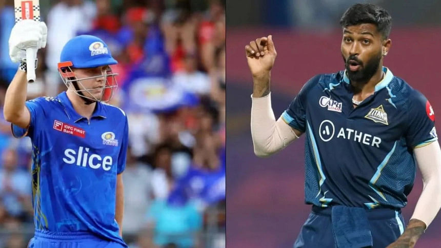 hardik pandya and cameron green hardik pandya and cameron green