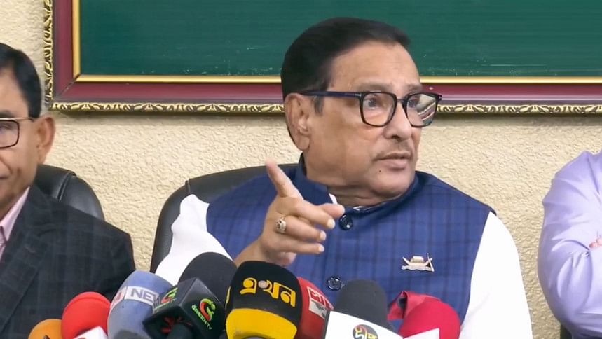 কর্মী পাচ্ছে না বিএনপি, ভাড়া করা টোকাই দিয়ে চোরাগোপ্তা হামলা চালাচ্ছে: কাদের কর্মী পাচ্ছে না বিএনপি, ভাড়া করা টোকাই দিয়ে চোরাগোপ্তা হামলা চালাচ্ছে: কাদের