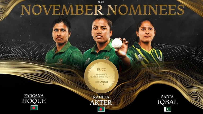 ICC Women’s Player of the Month nominees ICC Women’s Player of the Month nominees