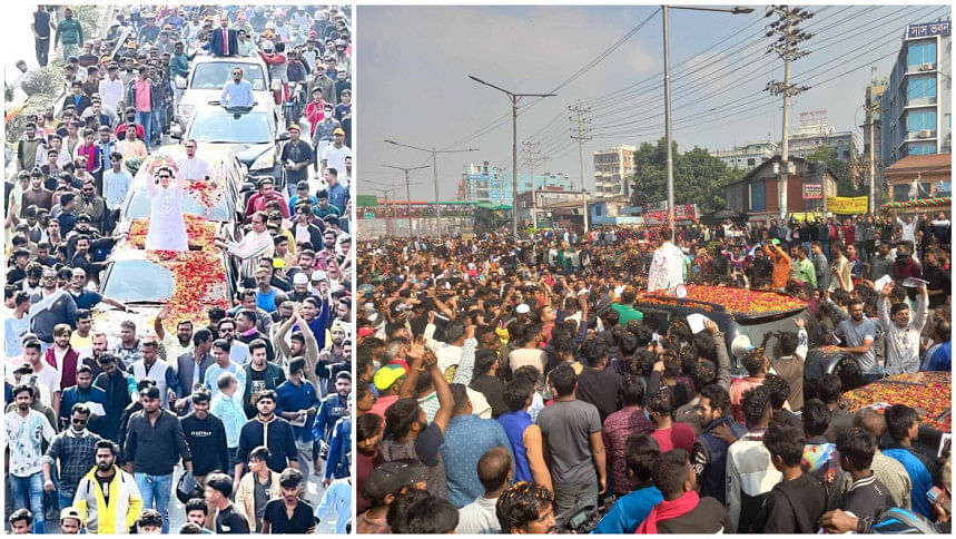 তালুকদার মো. তৌহিদ জং ওরফে মুরাদের পথসভা তালুকদার মো. তৌহিদ জং ওরফে মুরাদের পথসভা