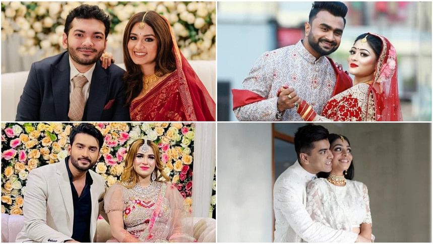ফারিণ-রেজওয়ান, ইমরান-মেহের ও রোশান-এশা, সালমান-দিশা ফারিণ-রেজওয়ান, ইমরান-মেহের ও রোশান-এশা, সালমান-দিশা