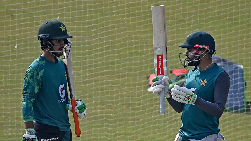 Saim Ayub & Babar Azam Saim Ayub & Babar Azam