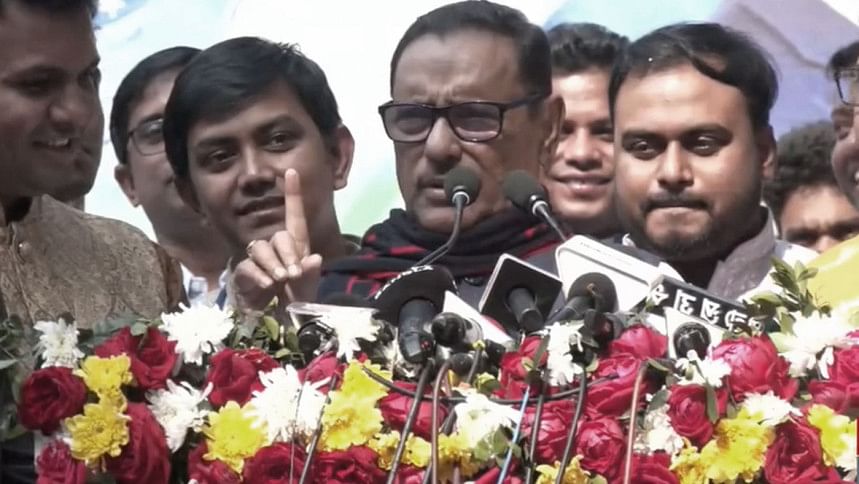 শেখ হাসিনা ভিসা নীতির তোয়াক্কা করে না: কাদের শেখ হাসিনা ভিসা নীতির তোয়াক্কা করে না: কাদের