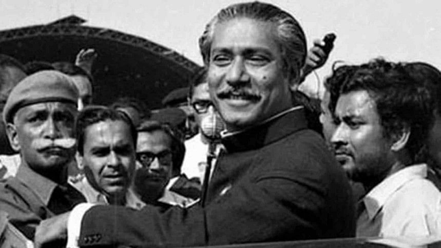 বঙ্গবন্ধুর স্বদেশ প্রত্যাবর্তন দিবস আজ বঙ্গবন্ধুর স্বদেশ প্রত্যাবর্তন দিবস আজ
