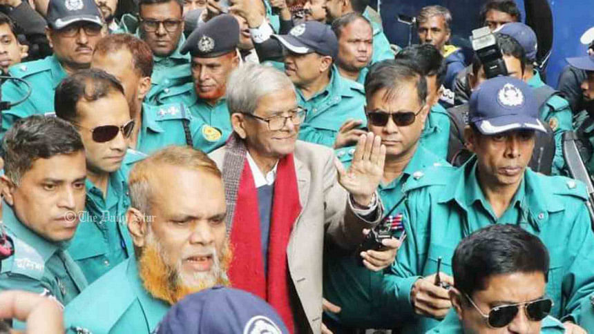 মির্জা ফখরুলের জামিন প্রশ্নে রুল খারিজ করলেন হাইকোর্ট মির্জা ফখরুলের জামিন প্রশ্নে রুল খারিজ করলেন হাইকোর্ট