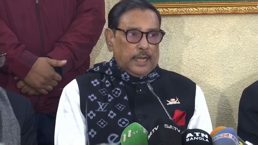 বিএনপির আন্দোলন গণতান্ত্রিক সংস্কৃতি ধ্বংসের পাঁয়তারা: কাদের বিএনপির আন্দোলন গণতান্ত্রিক সংস্কৃতি ধ্বংসের পাঁয়তারা: কাদের