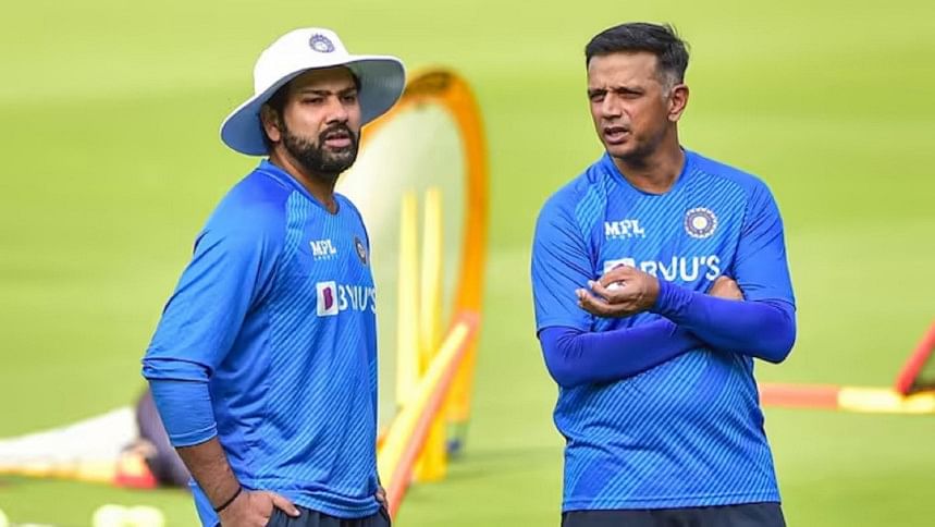 rohit sharma and rahul dravid rohit sharma and rahul dravid