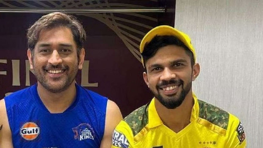 ms dhoni and ruturaj gaikwad ms dhoni and ruturaj gaikwad