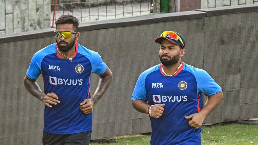 Hardik Pandya and Rishabh Pant Hardik Pandya and Rishabh Pant